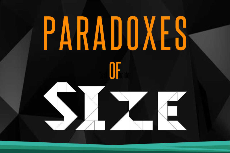 Paradoxes of Size is an ebook that discusses the mathematical principles of geometric vanishes and how to perform them as a magic trick.