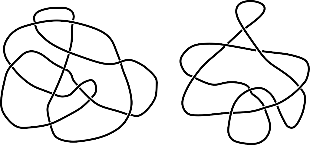 Mathematical projection of the Chefalo Knot and Hunter Bowknot