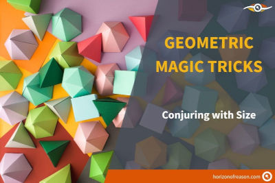 This article discusses the principles of geometric magic tricks that use geometry as a method to create the illusion of magic, such as missing square puzzles.