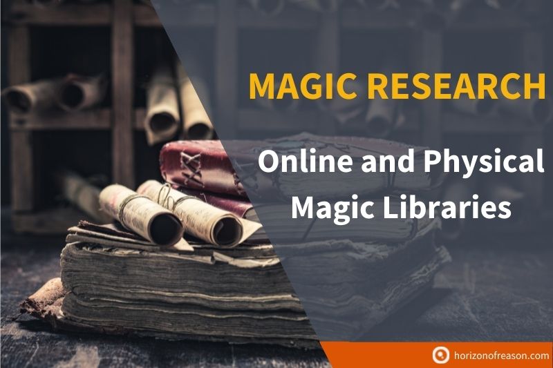 List of resources for magic research for anyone interested in learning more about the practice and history art of magic.