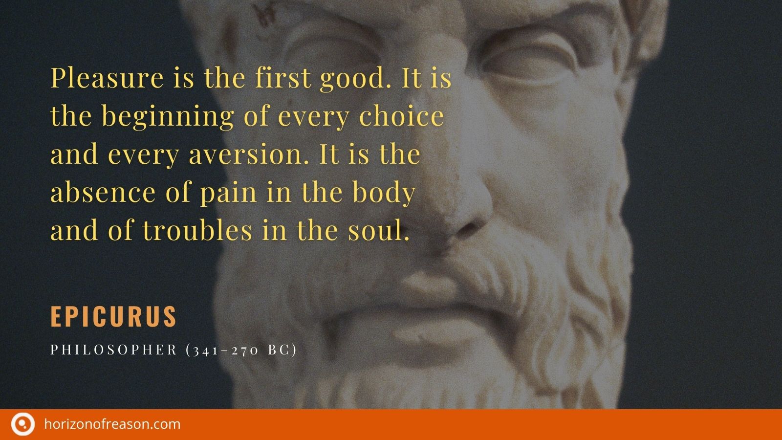 Epicurus on pleasure