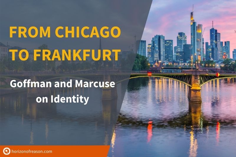 This essay discusses the positions of Goffman and Marcuse on Identity. Although there are differences, Goffman's and Marcuse's accounts of identity are complementary.