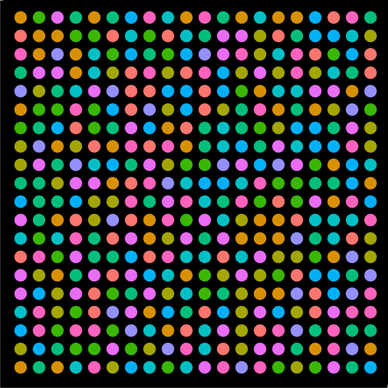 The digits of Pi based on work by Martin Krzywinski.