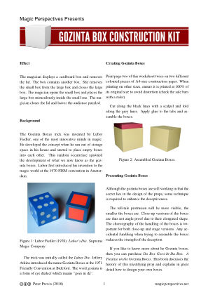 Gozinta Box Construction Kit