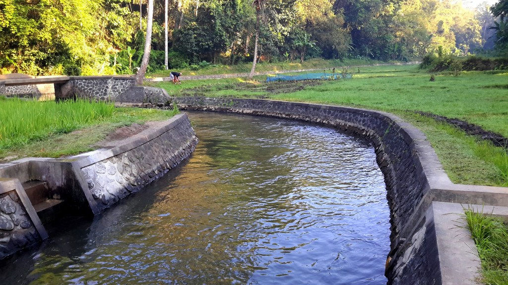 Example of Dutch colonial water engineering.